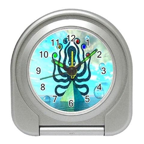Star Nation Octopus Travel Alarm Clock from Custom Dropshipper Front