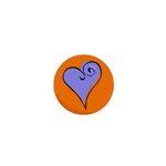 Blue Heart 1  Mini Magnet