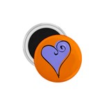 Blue Heart 1.75  Magnet