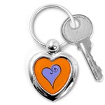 Blue Heart Key Chain (Heart)