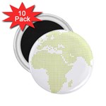 map 2.25  Magnet (10 pack)