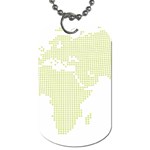 map Dog Tag (One Side)