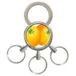 orange 3-Ring Key Chain
