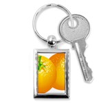 orange Key Chain (Rectangle)