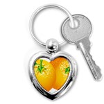 orange Key Chain (Heart)