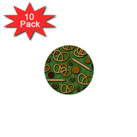 Bakery 4 1  Mini Buttons (10 pack)  from Custom Dropshipper Front