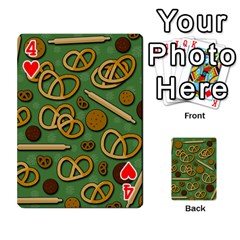 Bakery 4 Playing Cards 54 Designs  from Custom Dropshipper Front - Heart4