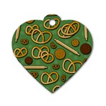 Bakery 4 Dog Tag Heart (Two Sides)