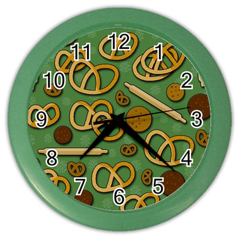 Bakery 4 Color Wall Clocks from Custom Dropshipper Front