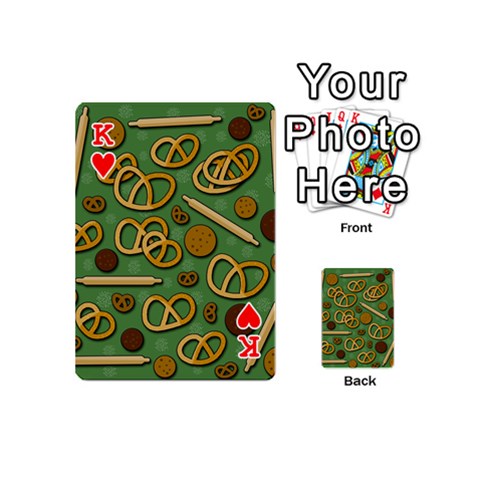 King Bakery 4 Playing Cards 54 (Mini)  from Custom Dropshipper Front - HeartK