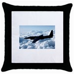 U-2 Dragon Lady Throw Pillow Case (Black)