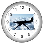 U-2 Dragon Lady Wall Clock (Silver)
