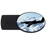U-2 Dragon Lady USB Flash Drive Oval (2 GB)