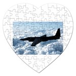 U-2 Dragon Lady Jigsaw Puzzle (Heart)
