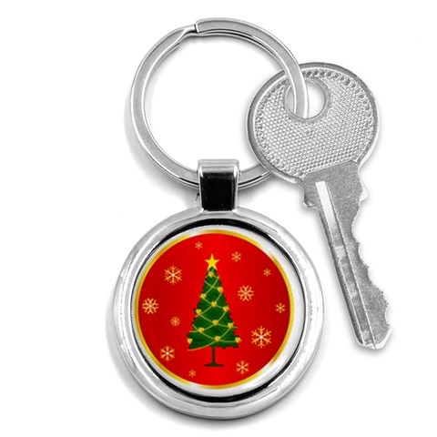 xmasicon39 Key Chain (Round) from Custom Dropshipper Front