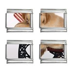Labrador Puppy 1 9mm Italian Charm (4 pack)