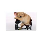 Labrador Puppy 1 Sticker Rectangular (10 pack)