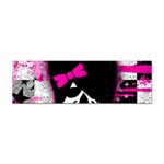 Scene Kid Girl Skull Sticker Bumper (100 pack)