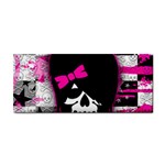 Scene Kid Girl Skull Hand Towel