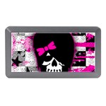 Scene Kid Girl Skull Memory Card Reader (Mini)