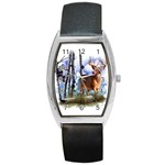 Deer Hunter Barrel Style Metal Watch