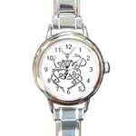 cernunnos Round Italian Charm Watch