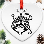 cernunnos Ornament (Heart)