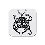 cernunnos Rubber Square Coaster (4 pack)