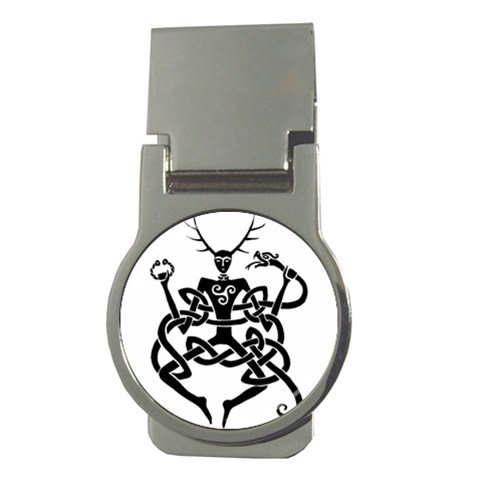 cernunnos Money Clip (Round) from Custom Dropshipper Front