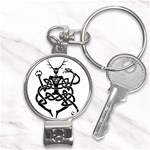 cernunnos Nail Clippers Key Chain