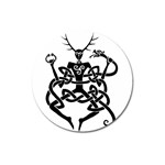 cernunnos Magnet 3  (Round)