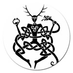 cernunnos Magnet 5  (Round)