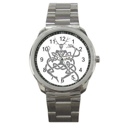 cernunnos Sport Metal Watch from Custom Dropshipper Front