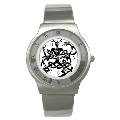 cernunnos Stainless Steel Watch from Custom Dropshipper Front