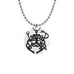 cernunnos 1  Button Necklace