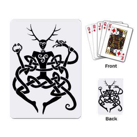 cernunnos Playing Cards Single Design from Custom Dropshipper Back