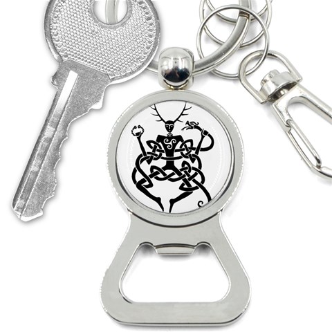 cernunnos Bottle Opener Key Chain from Custom Dropshipper Front