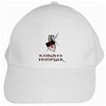 KNIGHTS TEMPLAr copy White Cap