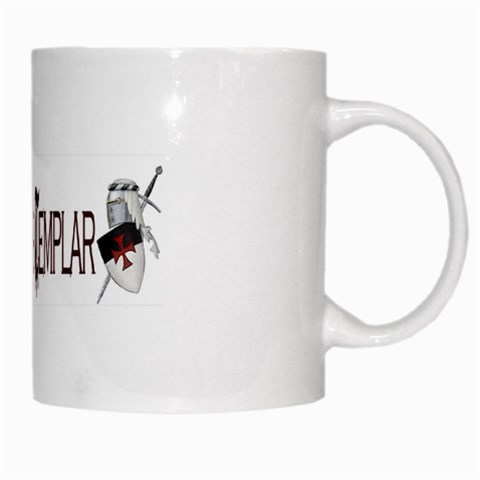 KNIGHTS TEMPLAr copy White Mug from Custom Dropshipper Right