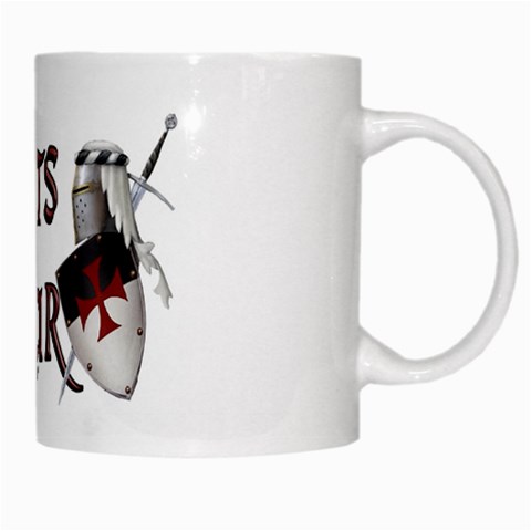 KNIGHTS TEMPLAr copy White Mug from Custom Dropshipper Right