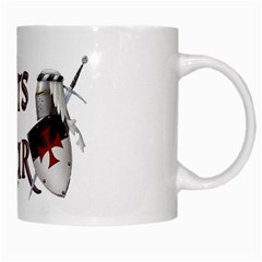 KNIGHTS TEMPLAr copy White Mug from Custom Dropshipper Right