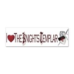 KNIGHTS TEMPLAr copy Sticker (Bumper)