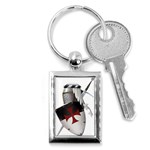 kt small oblong Key Chain (Rectangle)