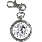 templar on rearing horse Key Chain Watch