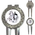 templar on rearing horse 3-in-1 Golf Divot