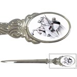 templar on rearing horse Letter Opener
