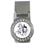 templar on rearing horse Money Clip (CZ)