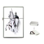 templar on rearing horse Flip Top Lighter