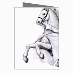 templar on rearing horse Greeting Card from Custom Dropshipper Right