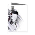 templar on rearing horse Mini Greeting Cards (Pkg of 8)